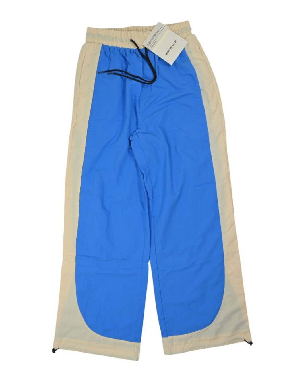 Wish Me Luck 7th Club Track Pant in Blue/Cream